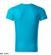 Slim Fit V-neck 146 - ADLER - Koszulka męska, 180 g/m2 - turkus L 3