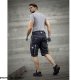 ARDON URBAN  szorty spodenki 65 % poliester, 35 % bawełna, canvas, ok. 270 g/m2 Tabiflex - stretch, 10 kieszeni   na - czarny H6537 50 1