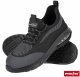 BRWAVE S1 PL SR FO - Buty bezpieczne podnosek podeszwa olejoodporna poduszka powietrzna antyelektrostatyczne antypoślizgowe - czarno-niebieski 45 1