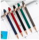 Długopis metalowy, tusz czarny, touch pen soft touch czerń DL01 2
