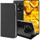 ETUI Z KLAPKĄ DO REDMI NOTE 14 PRO 5G / 14 PRO PLUS 5G CZARNE MAGNETYCZNE 1