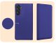 ETUI Z KLAPKĄ DO SAMSUNG GALAXY M55 5G GRANATOWE ZAMYKANE MAGNETYCZNE CASE 3