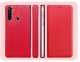 ETUI Z KLAPKĄ DO XIAOMI REDMI NOTE 8T CZERWONE MAGNETYCZNE KABURA CASE 6