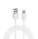 Kabel USB Vega USB-A - USB-C 2 m Biały (35799) 2