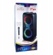 Głośnik Bezprzewodowy Bluetooth Mobilny Kolumna Fm + Pilot Mikrofon Karaoke 4