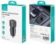 Ładowarka samochodowa USAMS YT Series CC283 60W 1xUSB-A 1xUSB-C czarny 8