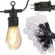 Girlanda ogrodowa łańcuch świetlny lampki 20 led 1