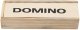 Domino drewniane gra w pudełku 28 elementów 8