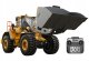 BULDOŻER ZDALNIE STEROWANY KOPARKA VOLVO L260H SKALA 1:16 DOUBLEE E592-003 1