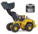 BULDOŻER ZDALNIE STEROWANY KOPARKA VOLVO L260H SKALA 1:16 DOUBLEE E592-003 3