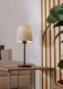 Table lamp EGLO FEBRES, 1xE27, 60W, black/white, O18cm, h44cm 1