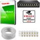 Zestaw do monitoringu 6x IPC-HFW3841E-AS-0280B-S2 8Mpx IR 30m WDR 120dB SMD 4.0 IVS Dahua 3