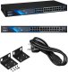 Switch 24 portowy PoE 100Mbps, 2xRJ45 Gigabit Uplink + 1xSFP BCS-B-SP2402G-1SFP 1