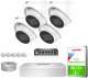 Zestaw do monitoringu IP Dahua 4x IPC-HDW3541EM-S-0280B-S2 5Mpx IR 50m AFSA AI SSA SMD 4.0 Quick Pick Analiza IVS 1