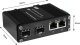 2 portowy przemysłowy switch PoE na szynę DIN BCS-ISP02G-2SFP 1