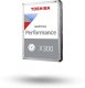Toshiba X300 Performance HDWR780UZSVA - Festplatte - 8 TB - intern - 3.5" (8.9 cm) - SATA 6Gb/s - 7200 rpm - Puffer: 512 MB 1