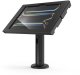Compulocks iPad Pro M4 11" (2024), Apex Enclosure Tilting Stand 8" - Befestigungskit (Gehause, Aufstellung) - freiliegende Front-/Ruckkamera und Sensoren - fur Tablett - verriegelbar - Metall - Schwarz - Bildschirmgrosse: 27.9 cm (11") - fur Apple 11- 1