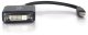 C2G 20cm Mini DisplayPort to DVI Adapter - Thunderbolt to Single Link DVI-D Converter M/F - Black - DisplayPort-Kabel - Mini DisplayPort (M) zu DVI-D (W) - 20 cm - Schwarz 1