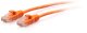 C2G 5ft (1.5m) Cat6a Snagless Unshielded (UTP) Slim Ethernet Network Patch Cable - Orange - Patch-Kabel - RJ-45 (M) zu RJ-45 (M) - 1.52 m - 4.8 mm - UTP - CAT 6a - ohne Haken, geformt - orange 1