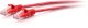 C2G 10ft (3m) Cat6a Snagless Unshielded (UTP) Slim Ethernet Network Patch Cable - Red - Patch-Kabel - RJ-45 (M) zu RJ-45 (M) - 3 m - 4.8 mm - UTP - CAT 6a - geformt, ohne Haken - Rot 1