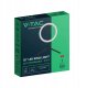 Lampa pierścieniowa LED Ring V-TAC 10W fi255mm Statyw Pilot VT-45010 3200K-5500K 550lm 7
