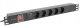 LISTWA ZASILAJĄCA RACK PDU 19" LANBERG 1U 16A 5X SCHUKO 2M CZARNA C14 1