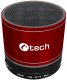 C-TECH repro SPK-08R, bluetooth, červená 2