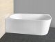 Vonia Aqualine Tibera L, 170x80 cm, kairinė 1