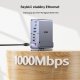 Stacja/replikator Unitek Universal DisplayLink Triple 4K USB-C/Thunderbolt (D1135AGY01) 10