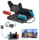 Unitek stacja ładująca Switch z przełącznikiem i czytnikiem kart do gier 2