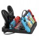 Unitek stacja ładująca Switch z przełącznikiem i czytnikiem kart do gier 6