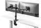 Universal tabletop double monitor stand 2