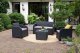 Trenton Balcony graphite (round wicker Luzon table) 12