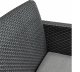 Trenton Balcony graphite (round wicker Luzon table) 14
