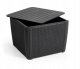 Trenton Balcony graphite (round wicker Luzon table) 5