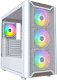 Montech XR Wood PC-Gehäuse, Midi-Tower, ATX, ARGB, Tempered Glass - weiß 1