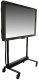 MEDIASPRINT Display Mobil 8010 XL Schwarz fuer Displays bis 228,60cm 90Zoll Max Gewicht 130kg motorische H�henverstellung 1