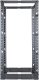 INTELLINET 48,3cm 19Zoll Laborgestell 48HE 4-Pfosten 559 bis 1023 (T) x 515 (B) x 2273 (H) mm unmontiert schwarz 4