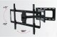 Manhattan TECHLY Wandhalterung fuer LCD TV 81,28cm bis 177,80cm Tragklast bis 45Kg Slim Schwarz Ausziehbarer Arm bis zu 688mm 3