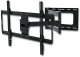 Manhattan TECHLY Wandhalterung fuer LCD TV 81,28cm bis 177,80cm Tragklast bis 45Kg Slim Schwarz Ausziehbarer Arm bis zu 688mm 5
