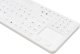 Klawiatura Gett GETT GCQ CleanType Prime Touch+ Klawiatura silikonowa z touchpadem z blokiem numerycznym z magnesami IP65 podświetlane klawisze USB Kolor: biały Układ: CH 2