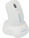 GETT Cleankeys CKM2W Plastik Scroll Maus kabellos Funk 2,4 MHz IP68 wasserdicht desinfizierbar optisch USB Farbe: weiss 1