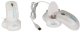 GETT Cleankeys CKM2W Plastik Scroll Maus kabellos Funk 2,4 MHz IP68 wasserdicht desinfizierbar optisch USB Farbe: weiss 2