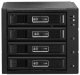JOUJYE JJ-N-46TM unterstuetzt SATA3/SAS3 mit bis zu 12Gbps und kann bis zu 4 x 6,4cm/8,9cm 2,5 Zoll/3,5 Zoll HDD/SSD beherbergen 1