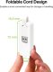 TECHLY USB3.0 RJ45 Adapter Weiss USB Stecker Typ A am Kabel auf RJ45 Netzgeschwindigkeit 10/100/1000 MBit/s 2