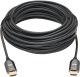 EATON TRIPPLITE 8K HDMI Plenum-Rated Fiber Active Optical Cable AOC 8K UHD 60Hz HDR M/M Black 20m 2