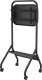 PEERLESS-AV SR860-EUK Rollwagen Trolley mit Ablage f�r Displays bis 190,5cm 75Zoll bis 56kg bis VESA 800x400 Farbe Schwarz 1