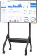 PEERLESS-AV SR860-EUK Rollwagen Trolley mit Ablage f�r Displays bis 190,5cm 75Zoll bis 56kg bis VESA 800x400 Farbe Schwarz 2