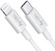 EFB Techly USB2.0 Anschlusskabel Typ C weiss 1m 2