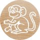 COLOP WOODIES Stempel-Set "exotic Animation" retail 14